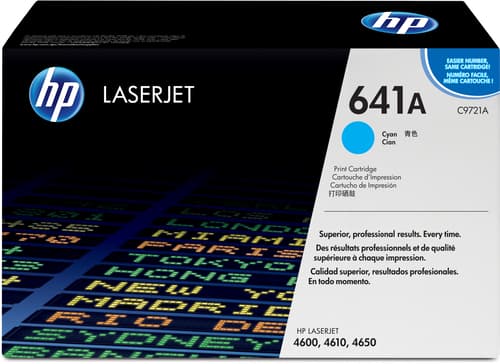 Hp Värikasetti Syaani - C9721a