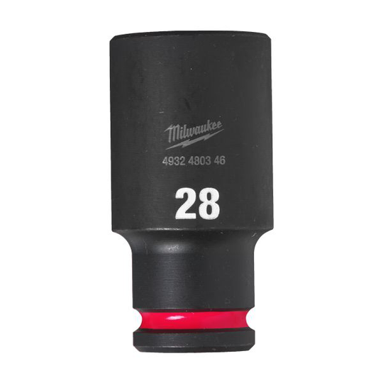 Milwaukee Shockwave Impact Duty Voimahylsy 1/2" nelikulma, pitkä 28 mm