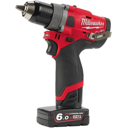 Milwaukee M12 FDD-602X Porakone-ruuvinväännin sis. akun ja laturin