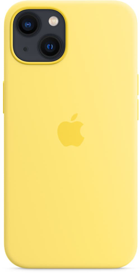 Apple Silicone Case With Magsafe Iphone 13 Lemon Zest