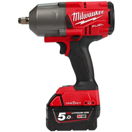 Milwaukee M18 ONEFHIWF12-502X Mutterinväännin sis. akun ja laturin