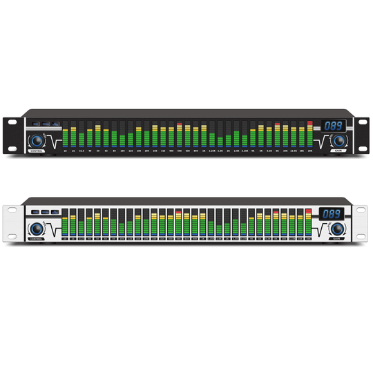 Leicozic Dual 31 Bands Equaliser Digital Equalizador De Audio Equalizers A3 Profesional Sound System Stage & Karaoke Equipment