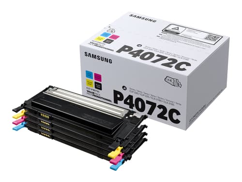 Hp Samsung Värikasetti Kit (bk/c/y/m) Clt-p4072c - Clx-3180/3185