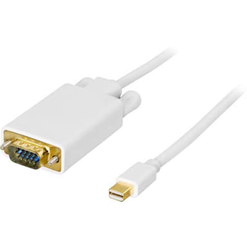 Deltaco Dp-vga201 2m Mini Displayport Uros 15 Pin Hd D-sub (hd-15) Uros