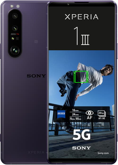 Sony Xperia 1 Iii 256gb Kaksois-sim Violetti