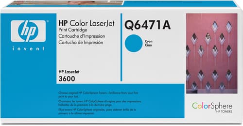 Hp Värikasetti Syaani - Q6471a