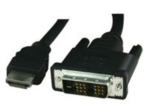 Deltaco Videokaapeli 10m Dvi-d Uros Hdmi Uros