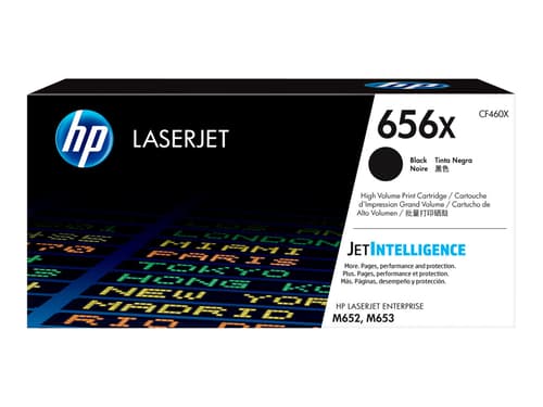 Hp Värikasetti Musta 656x - Cf460x