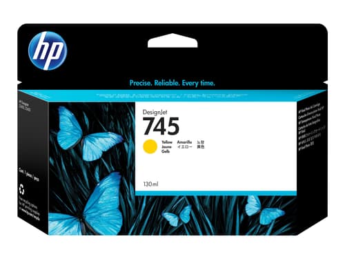 Hp Muste Keltainen No.745 130ml - Z2600/z5600