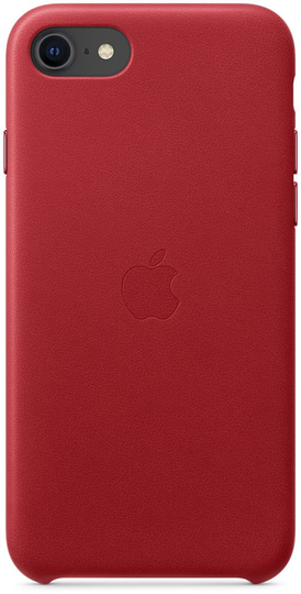 Apple Leather Case Iphone 7, Iphone 8, Iphone Se (2020), Iphone Se (2022) Punainen