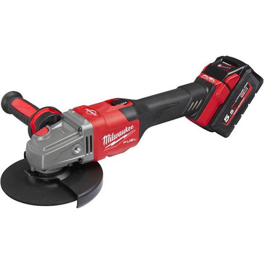 Milwaukee M18 FHSAG125XB-552X Kulmahiomakone Ø 125 mm, sis. akun ja laturin