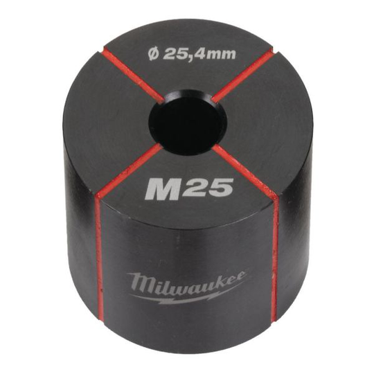 Milwaukee 4932430916 Matriisin pidin ruostumattomalle ja pehmeälle teräkselle M25