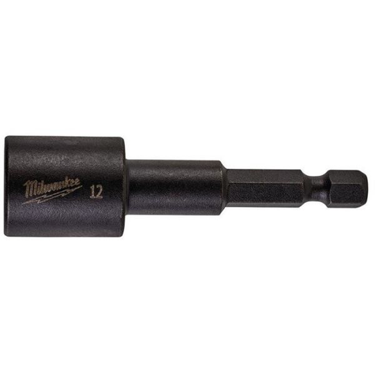 Milwaukee SHOCKWAVE Kuusiohylsy 1/4" kiinnitys 12x65 mm.
