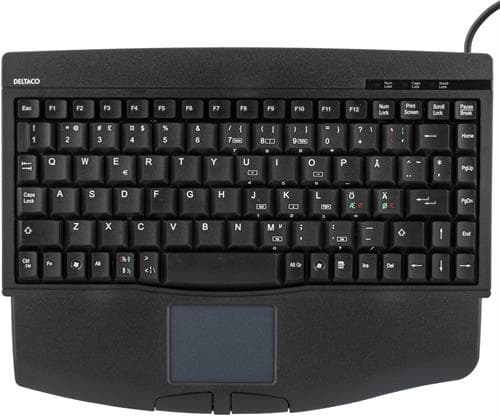 Deltaco Tb-5dsu Langallinen, Usb Pohjoismaat Musta Näppäimistö