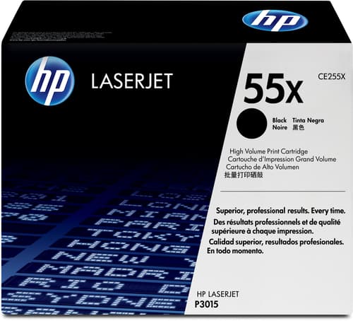 Hp Värikasetti Musta 55x 12.5k - Ce255x
