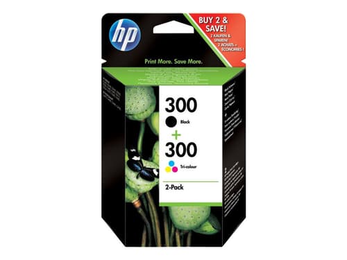 Hp Muste Monipakkaus No.300 (bk+color) - Dj D1663/d1668/d2680