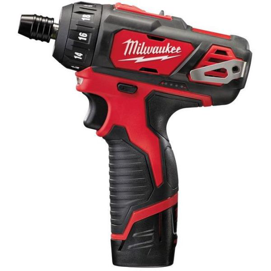 Milwaukee M12 BD-202C Ruuvinväännin sis. akun ja laturin