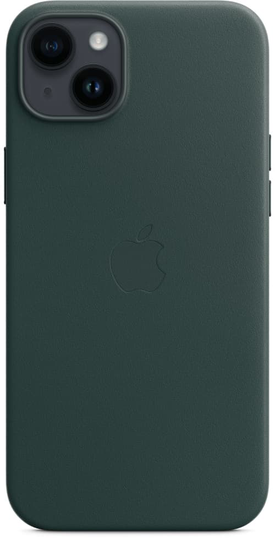 Apple Leather Case With Magsafe Iphone 14 Plus Metsän Vihreä