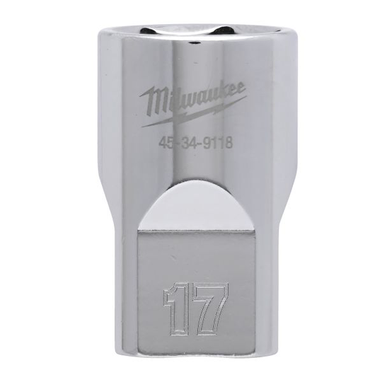 Milwaukee 4932480015 Hylsy 1/2", lyhyt 17 mm