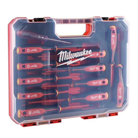 Milwaukee VDE 12 Ruuvitalttasarja 12 osaa