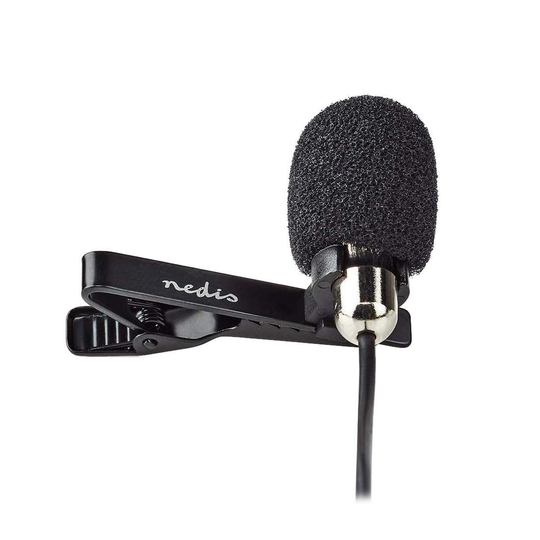 Mikrofoni - Clip-On - 3.5 mm-liitin