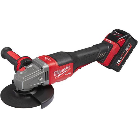 Milwaukee M18 FHSAG125XPDB-552X Kulmahiomakone Ø 125 mm, sis. akun ja laturin