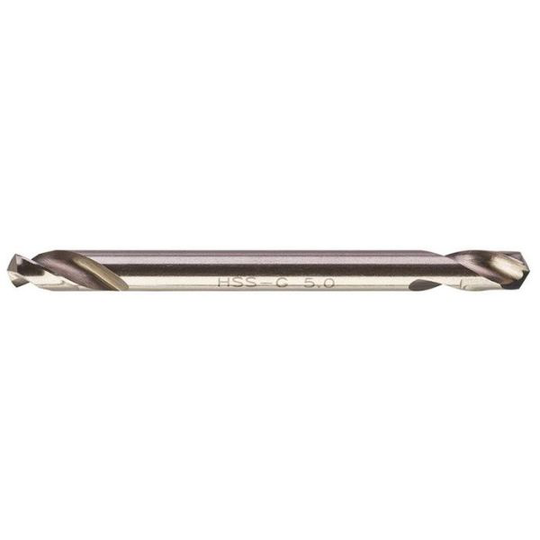 Milwaukee HSS G Metalliporanterä kaksipäinen, 10 kpl:n pakkaus 5 mm