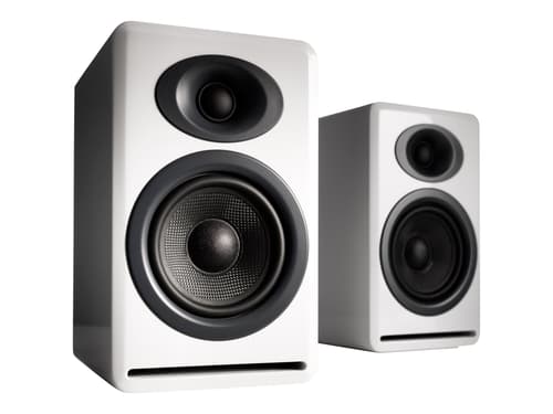 Audioengine P4 Musta, Valkoinen