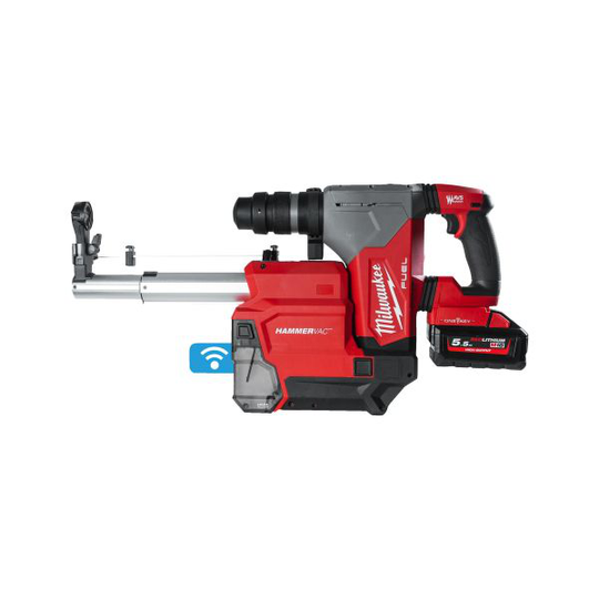 Milwaukee M18 ONEFHX DEL-552C Poravasara sisältää akun ja laturin