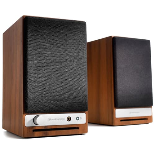 Audioengine Hd3 Wireless Speakers Walnut Ruskea