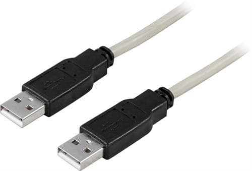 Deltaco Usb-kaapeli 2m 4 Nastan Usb- A Uros 4 Nastan Usb- A Uros