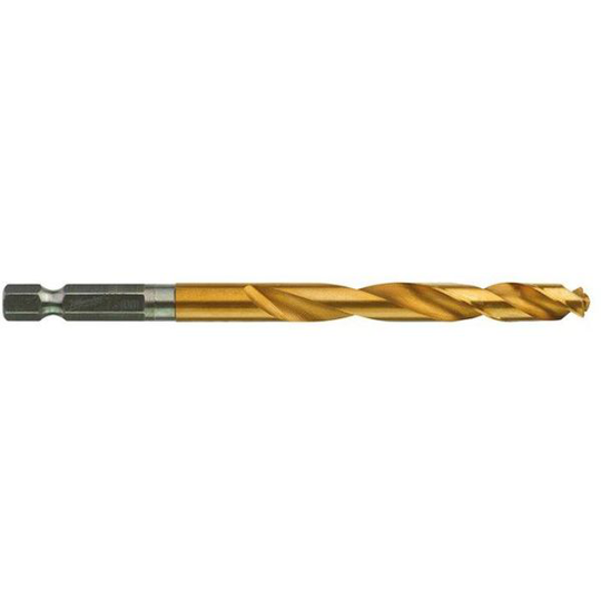 Milwaukee SHOCKWAVE Red Hex HSS-G TIN Metalliporanterä 1 kpl:n pakkaus 7,5 mm