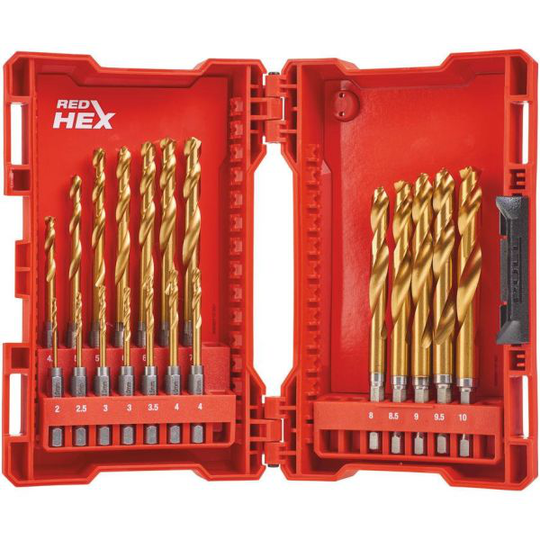 Milwaukee HSSG 48894760 Metalliporanteränsarja 19 osaa