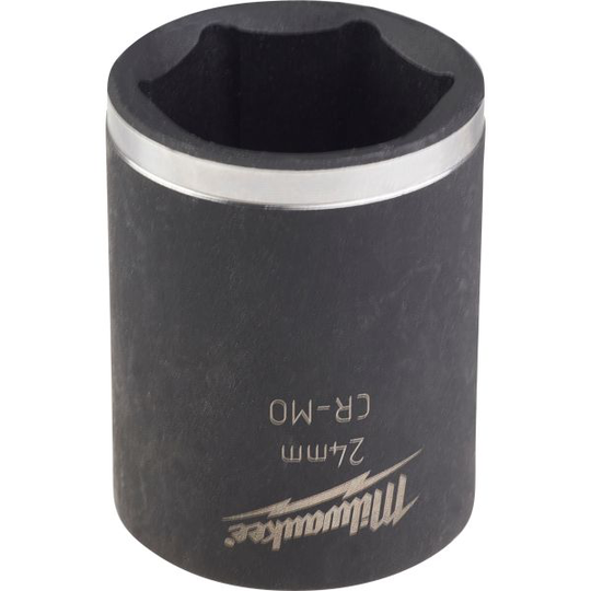 Milwaukee Shockwave Impact Duty Voimahylsy 1/2" kiinnitys, lyhyt 24 mm