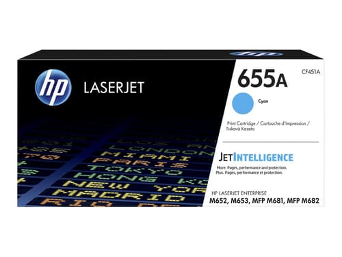 Hp Värikasetti Syaani 655a - Cf451a