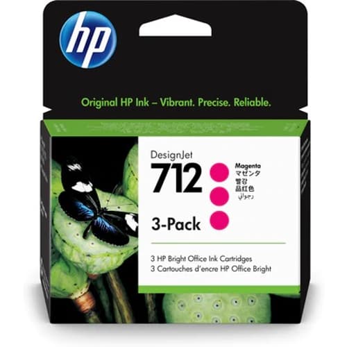 Hp Muste Magenta 712 29ml 3-pack