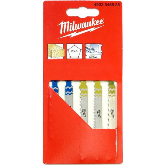 Milwaukee 4932345825 Pistosahanterä 5 kpl:n pakkaus