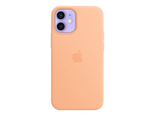 Apple Silicone Case With Magsafe Iphone 12 Mini Cantaloupe