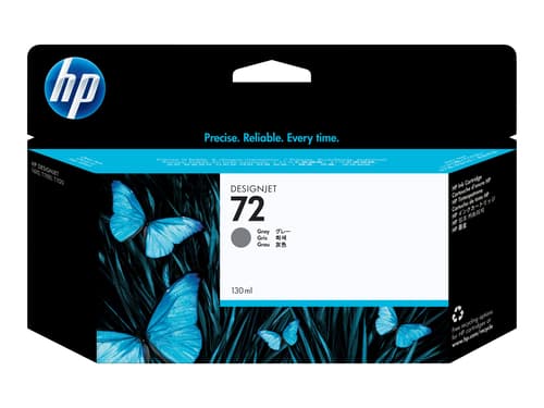 Hp Muste Harmaa No.72 - T1100 130ml