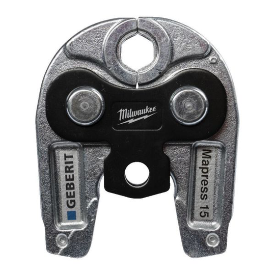 Milwaukee Geberit J12-M15G Puristusleuka M-profiili 15 mm