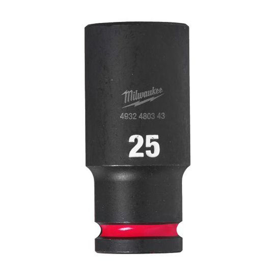 Milwaukee Shockwave Impact Duty Voimahylsy 1/2" nelikulma, pitkä 25 mm