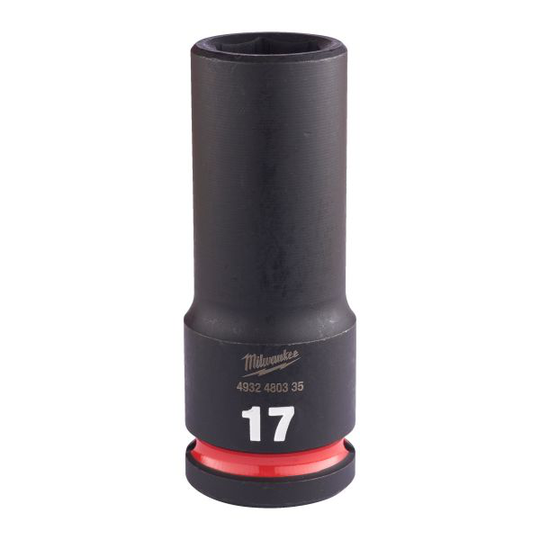 Milwaukee Shockwave Impact Duty Voimahylsy 1/2" nelikulma, pitkä 17 mm