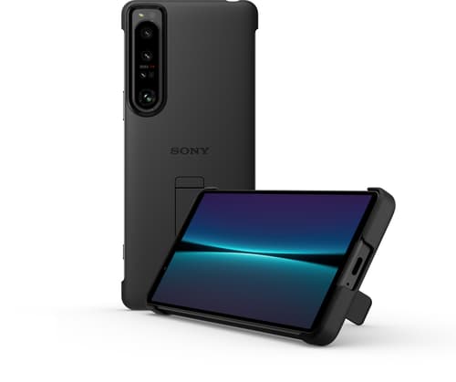 Sony Stand Back Cover Sony Xperia 1 Iv Musta
