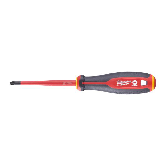 Milwaukee Tri-Lobe VDE Ruuvimeisseli kolmisivuinen pyörimistä estävä kahva PZ2 x 100 mm