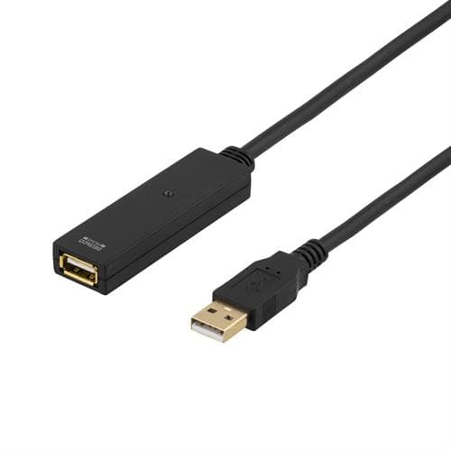 Deltaco Usb2-ex20m 20m 4 Nastan Usb- A Uros 4 Nastan Usb- A Naaras