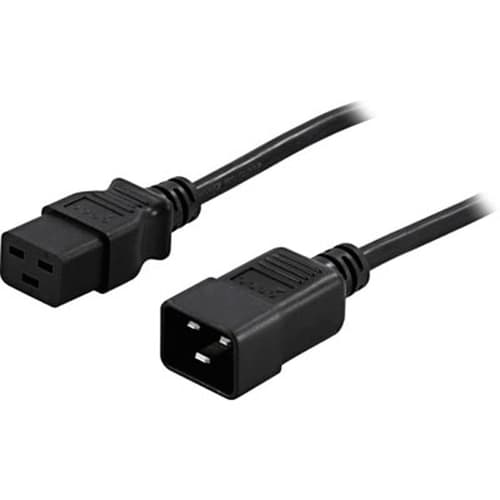 Deltaco Del-112pa 3m Power Iec 60320 C19 Power Iec 60320 C20