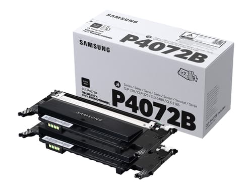 Hp Samsung Värikasetti Musta Clt-p4072b - Clx-3180/3185 2-pack