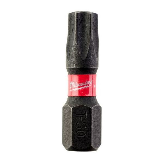 Milwaukee SHOCKWAVE Impact Duty TX30 Ruuvikärjet 2 kpl:n pakkaus TX30 - 25 mm