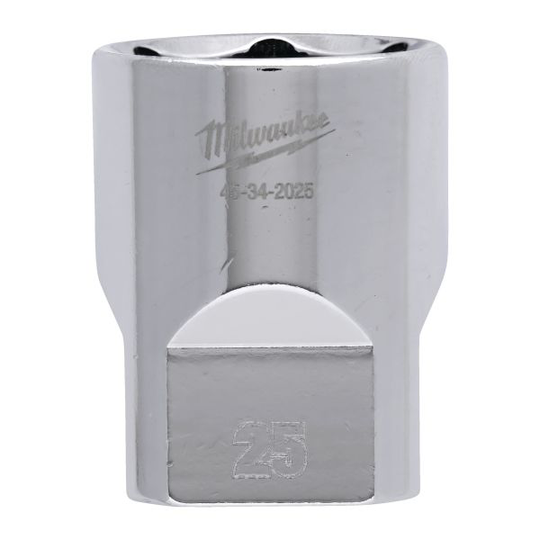 Milwaukee 4932480023 Hylsy 1/2", lyhyt 25 mm