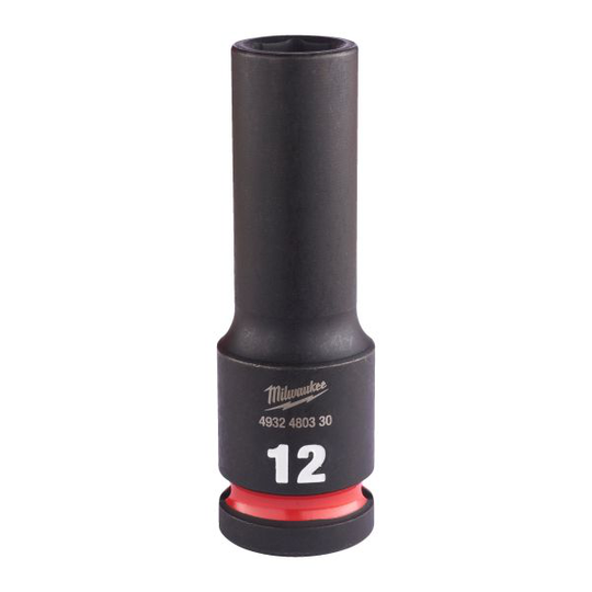 Milwaukee Shockwave Impact Duty Voimahylsy 1/2" nelikulma, pitkä 12 mm